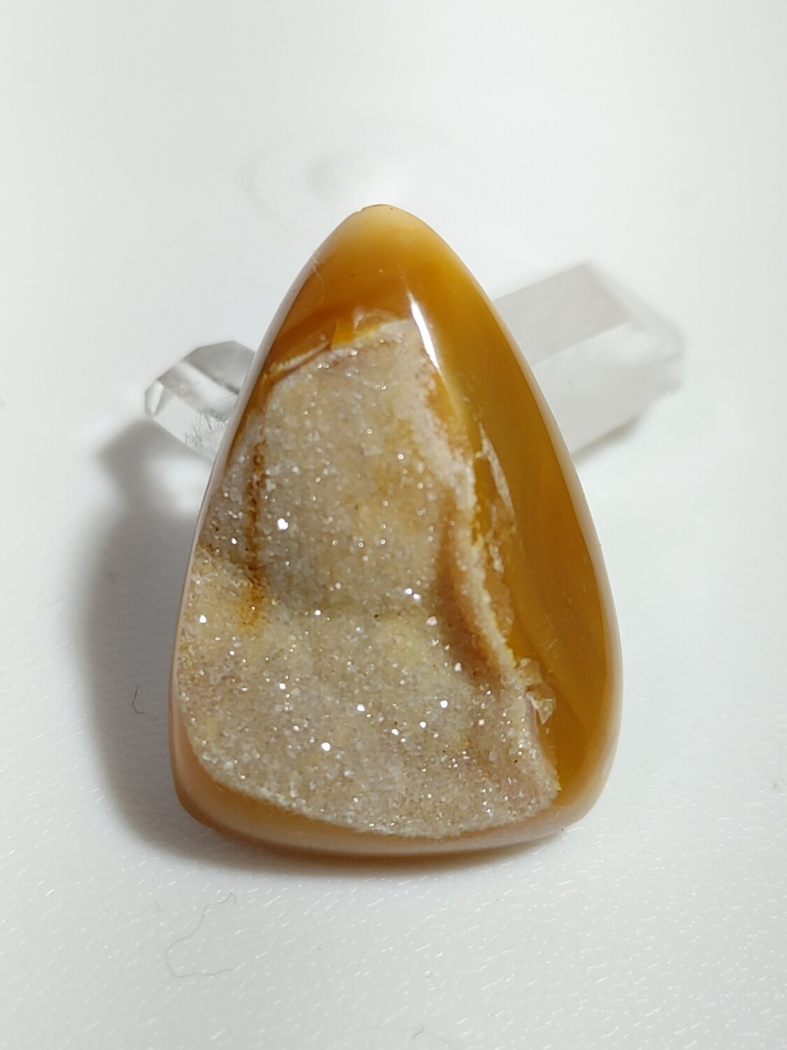 Agate With Druzy