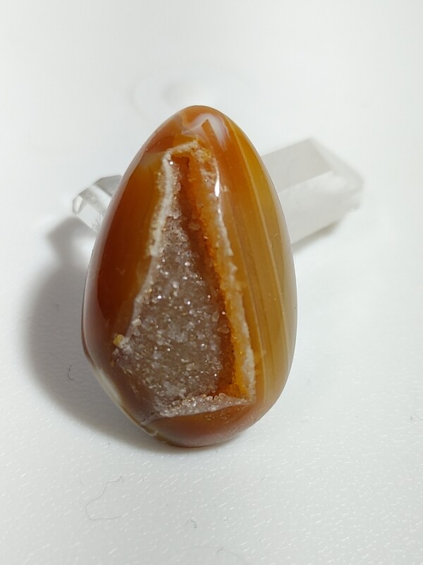 Agate With Druzy