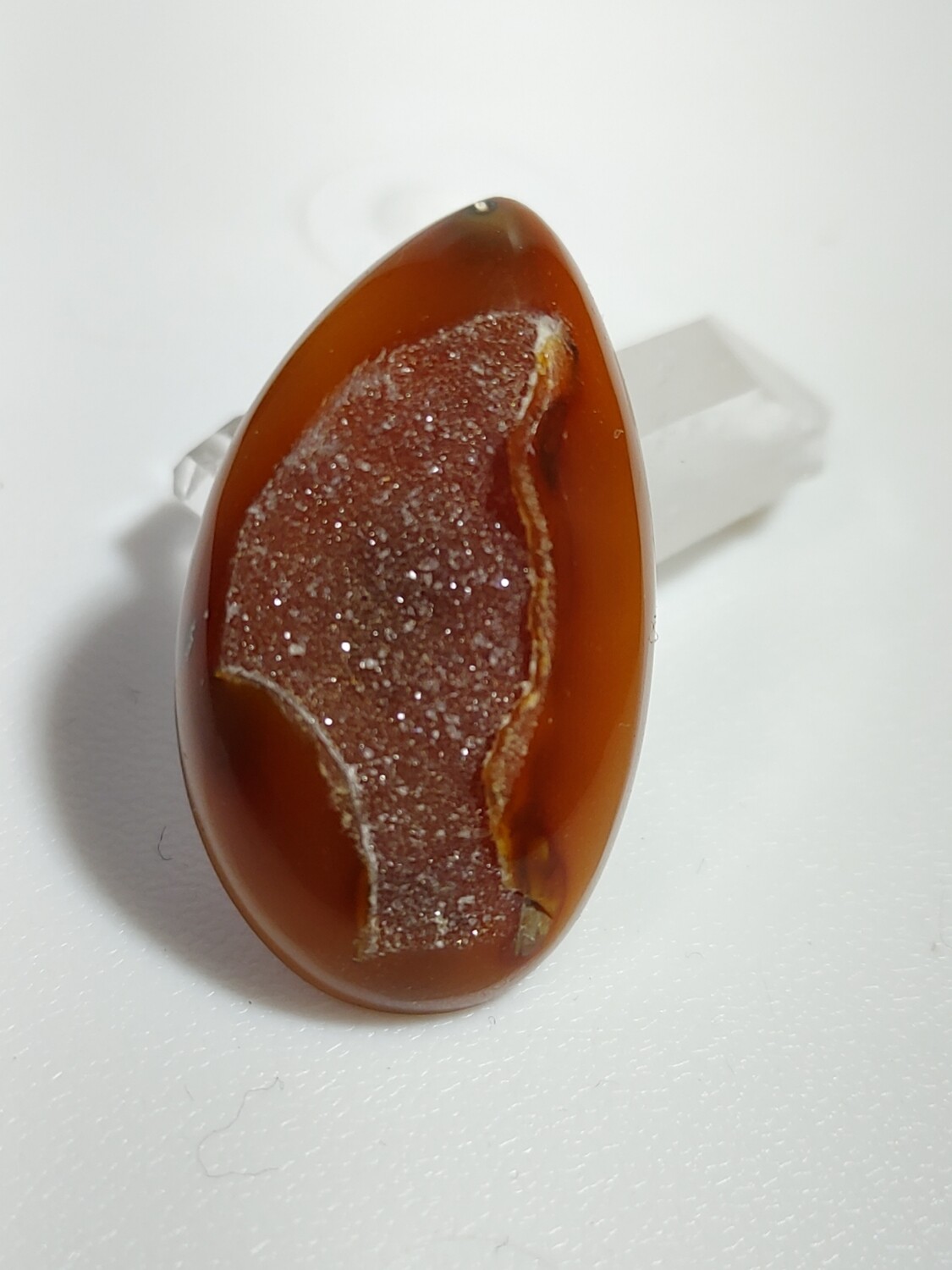 Agate With Druzy