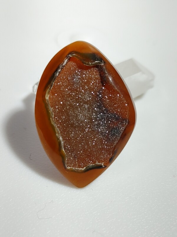 Agate With Druzy