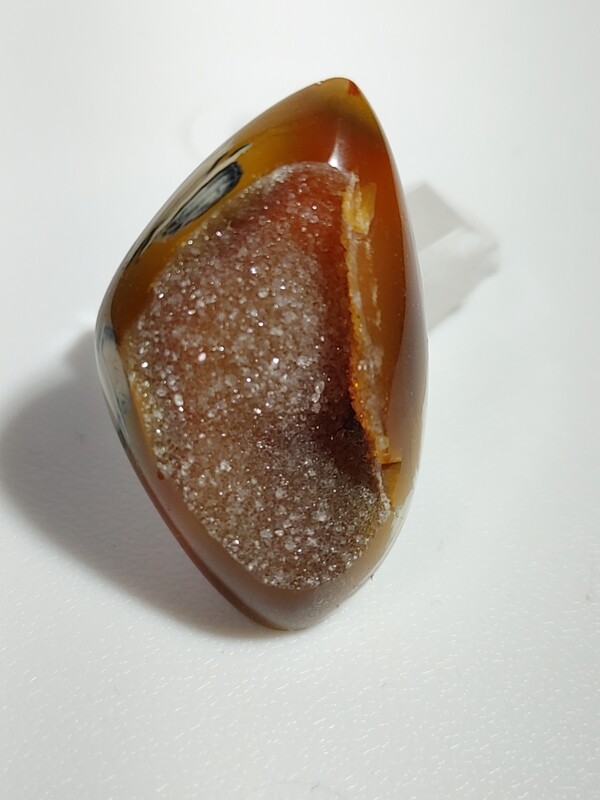 Agate With Druzy