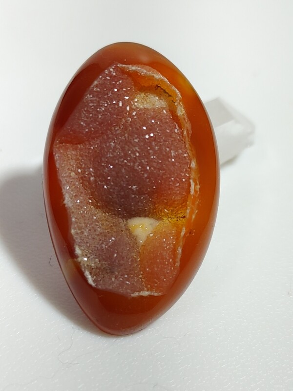 Agate With Druzy