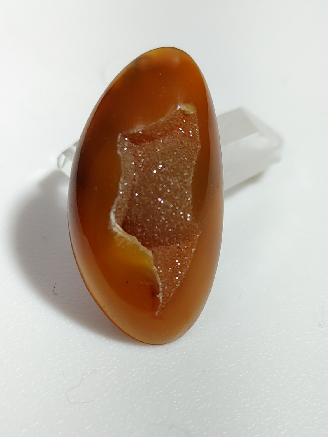 Agate With Druzy