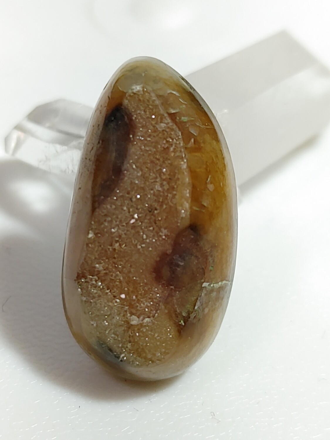 Agate With Druzy