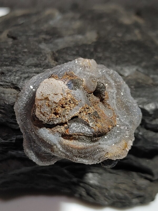 Druzy Chalcedony Rose