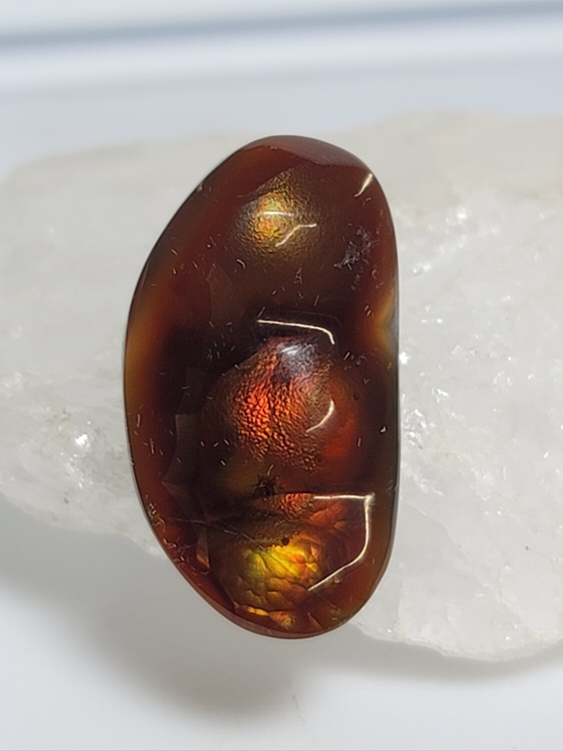 Fire Agate Cabochon