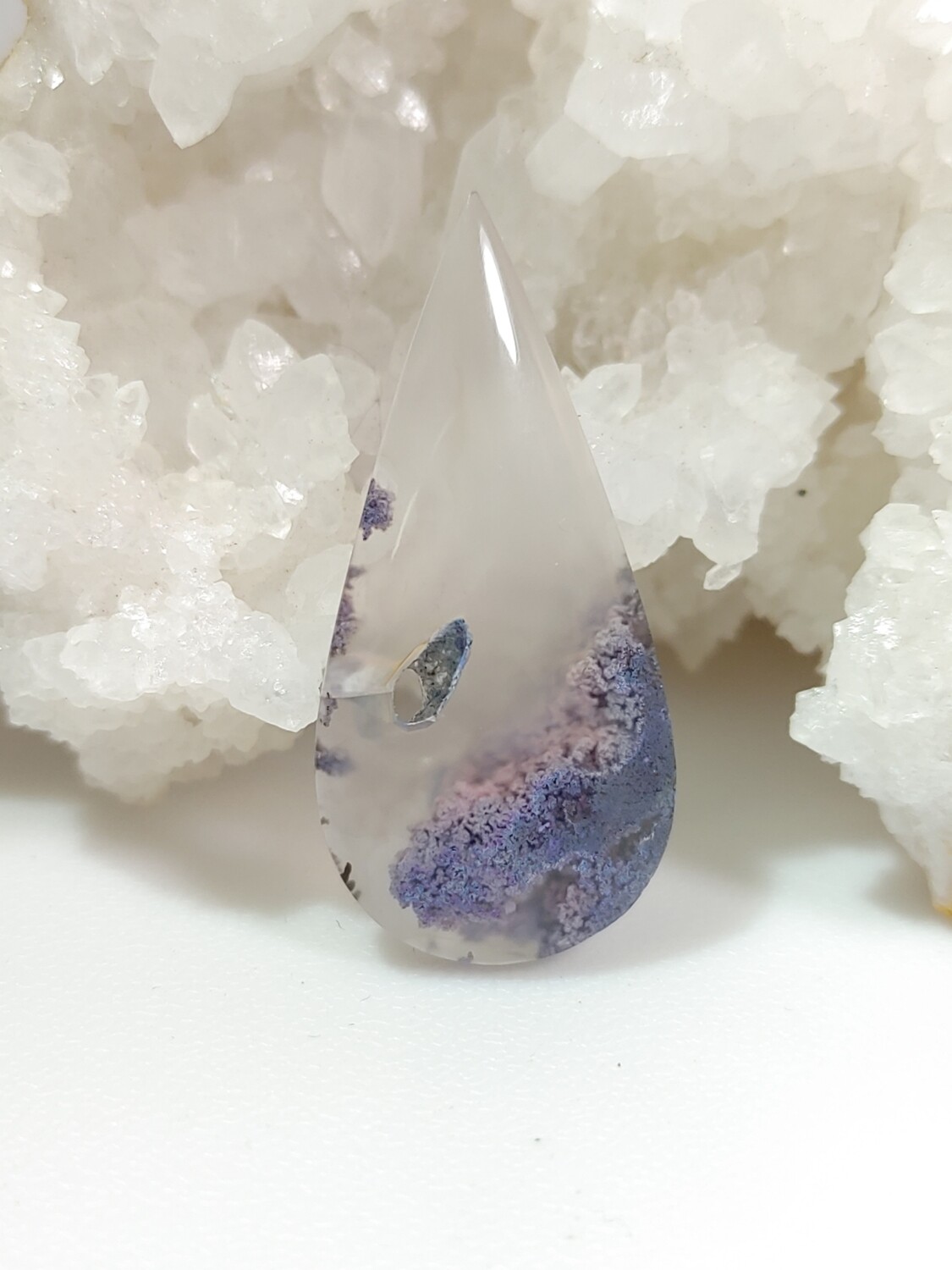 Purple Moss Agate