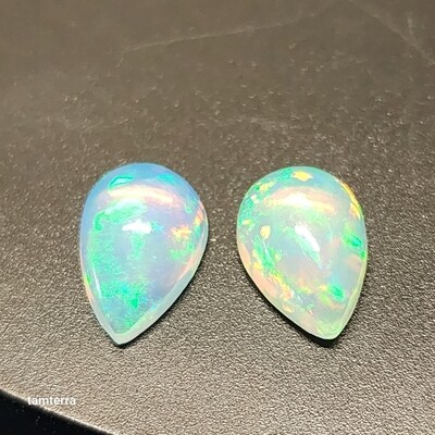 Opal Earring Pair