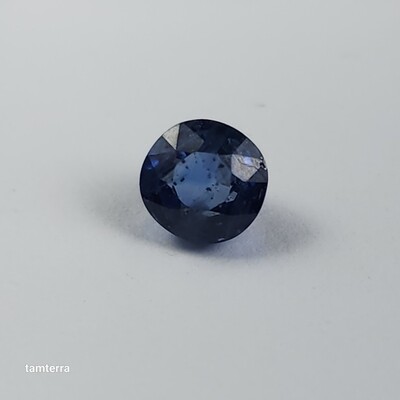 Smokey Blue Sapphire Round