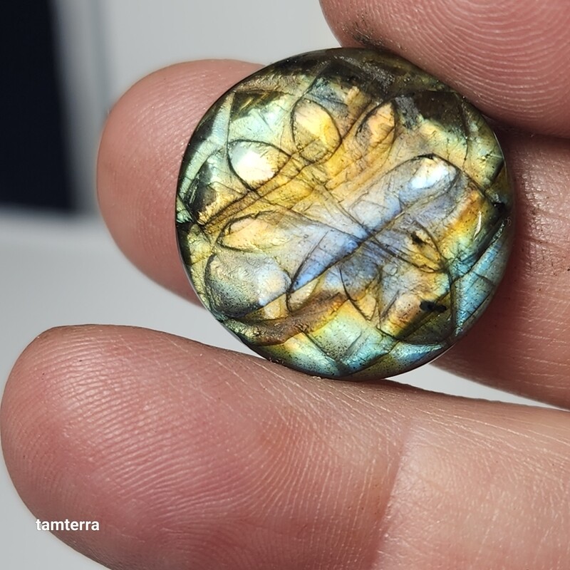 Carved Labradorite