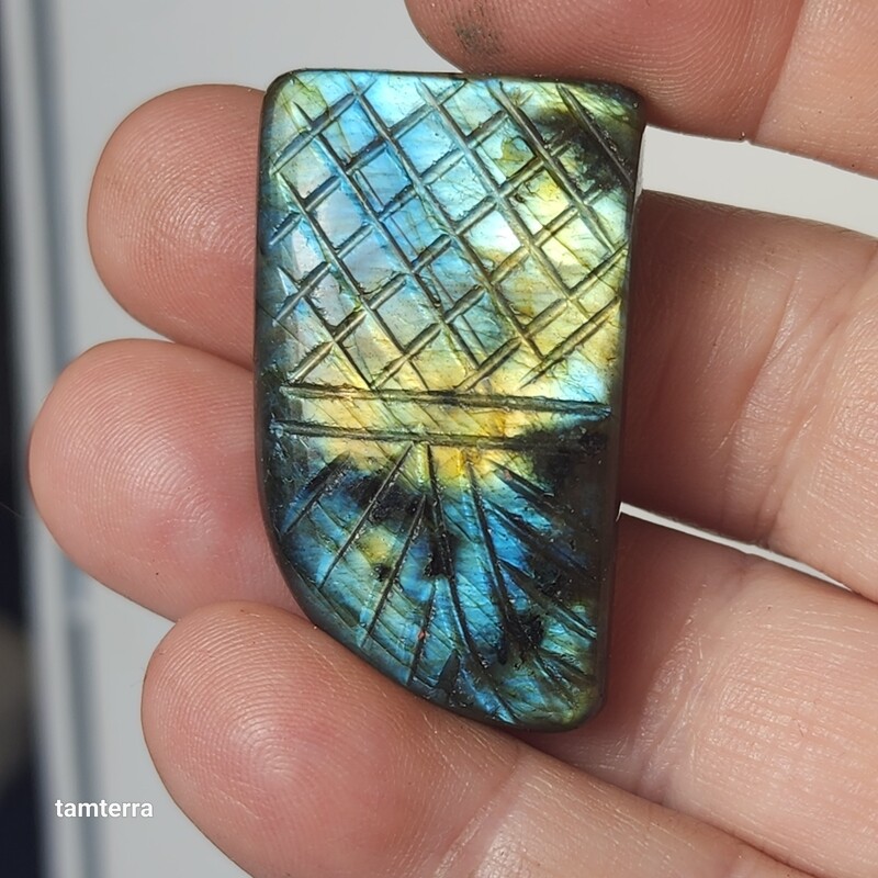 Carved Labradorite Freeform