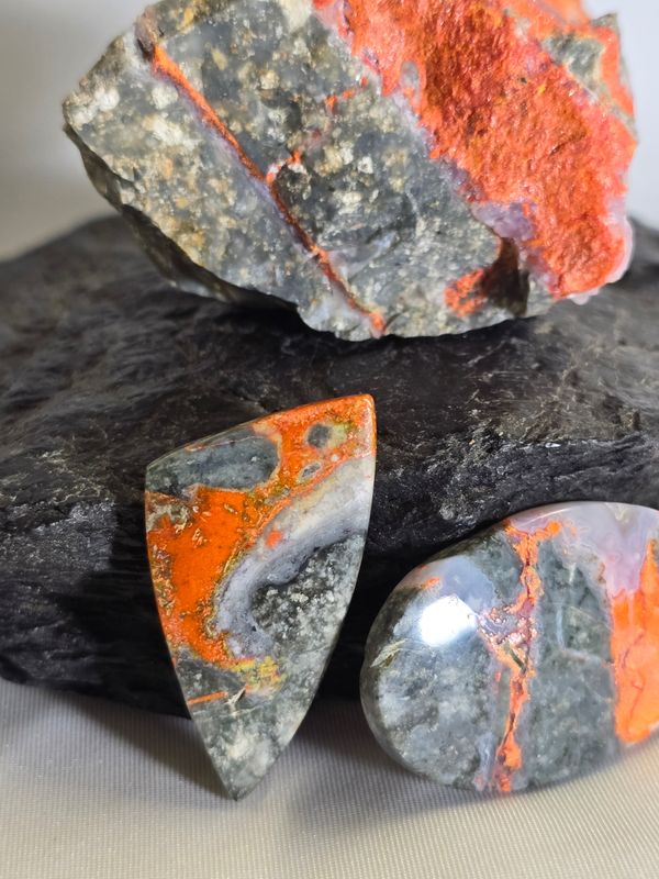 Magma Orange Agate