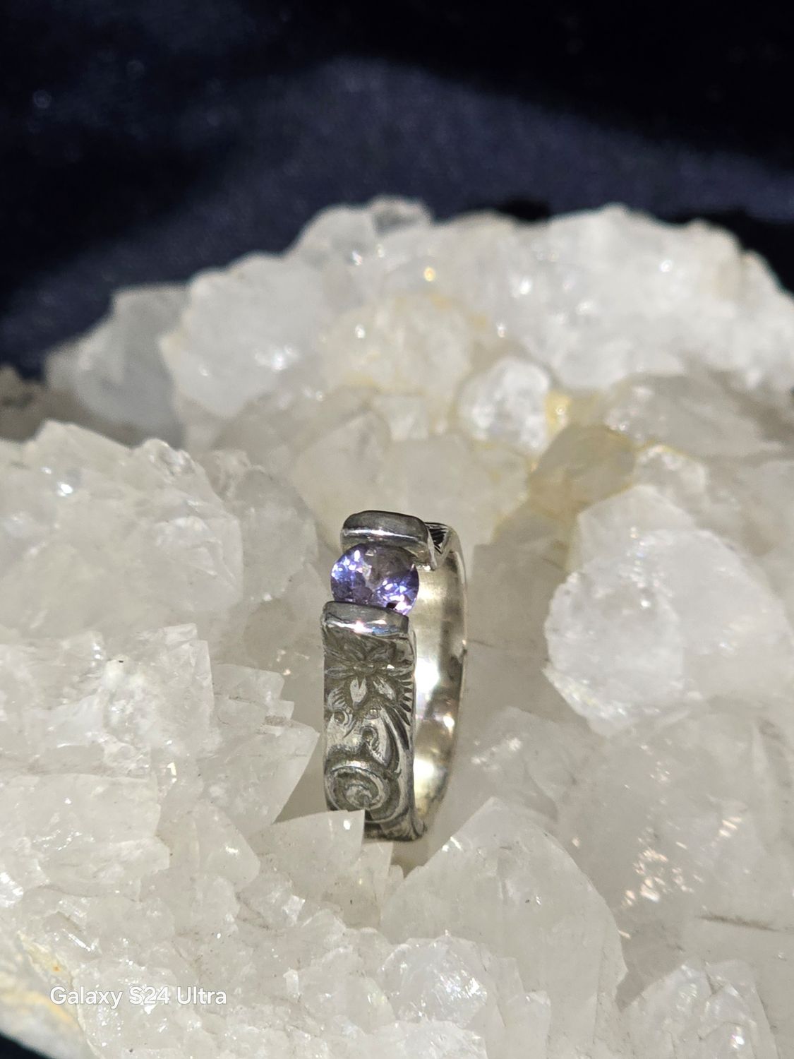 Sterling Silver Tanzanite Ring