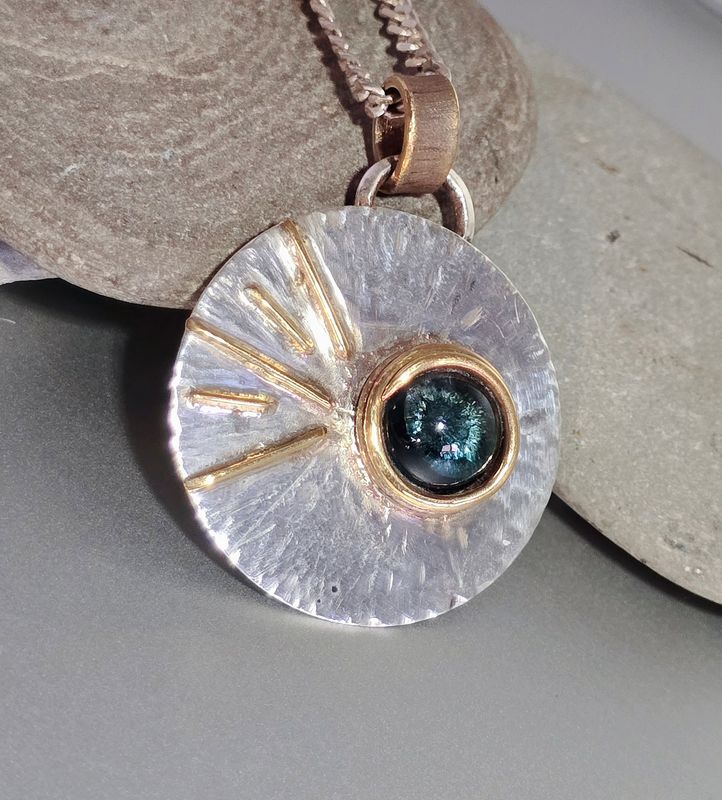 Fine Silver London Blue Topaz