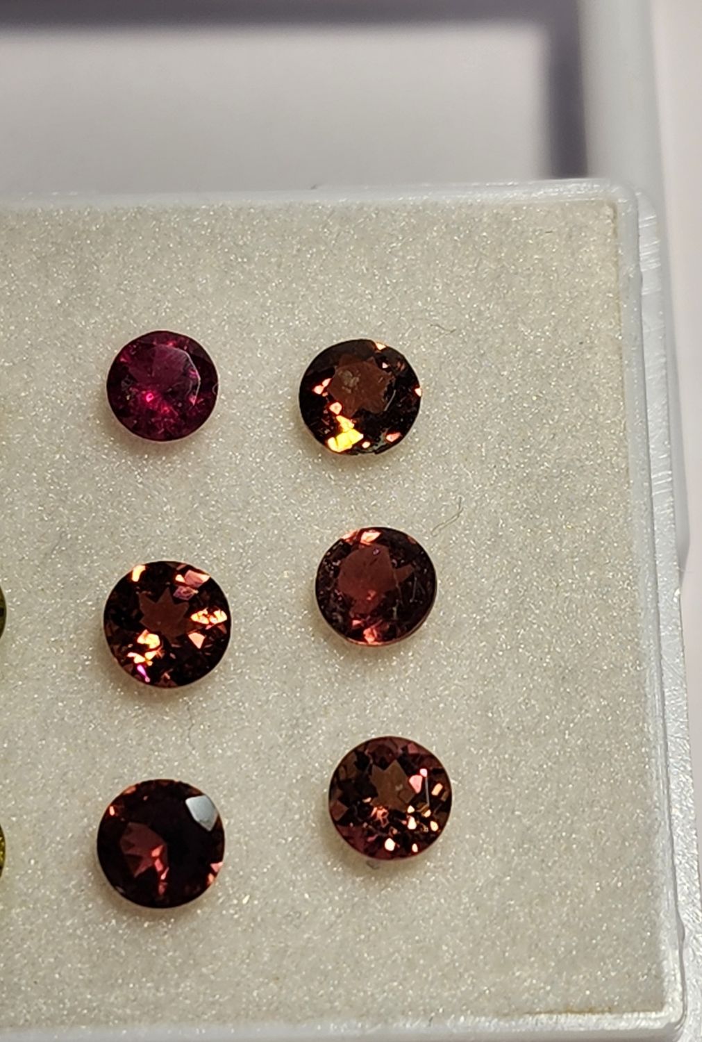 Tourmaline Rubellite 5mm round