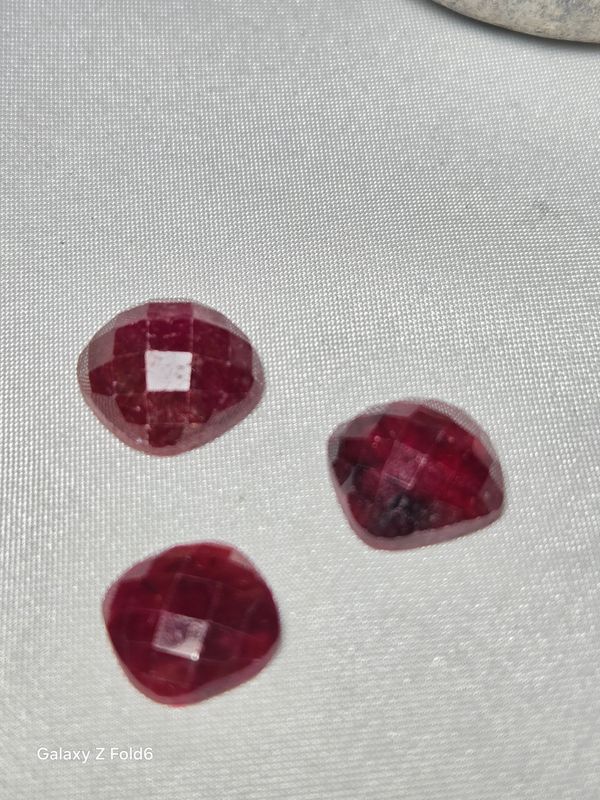 Ruby Square Rosecut Lot