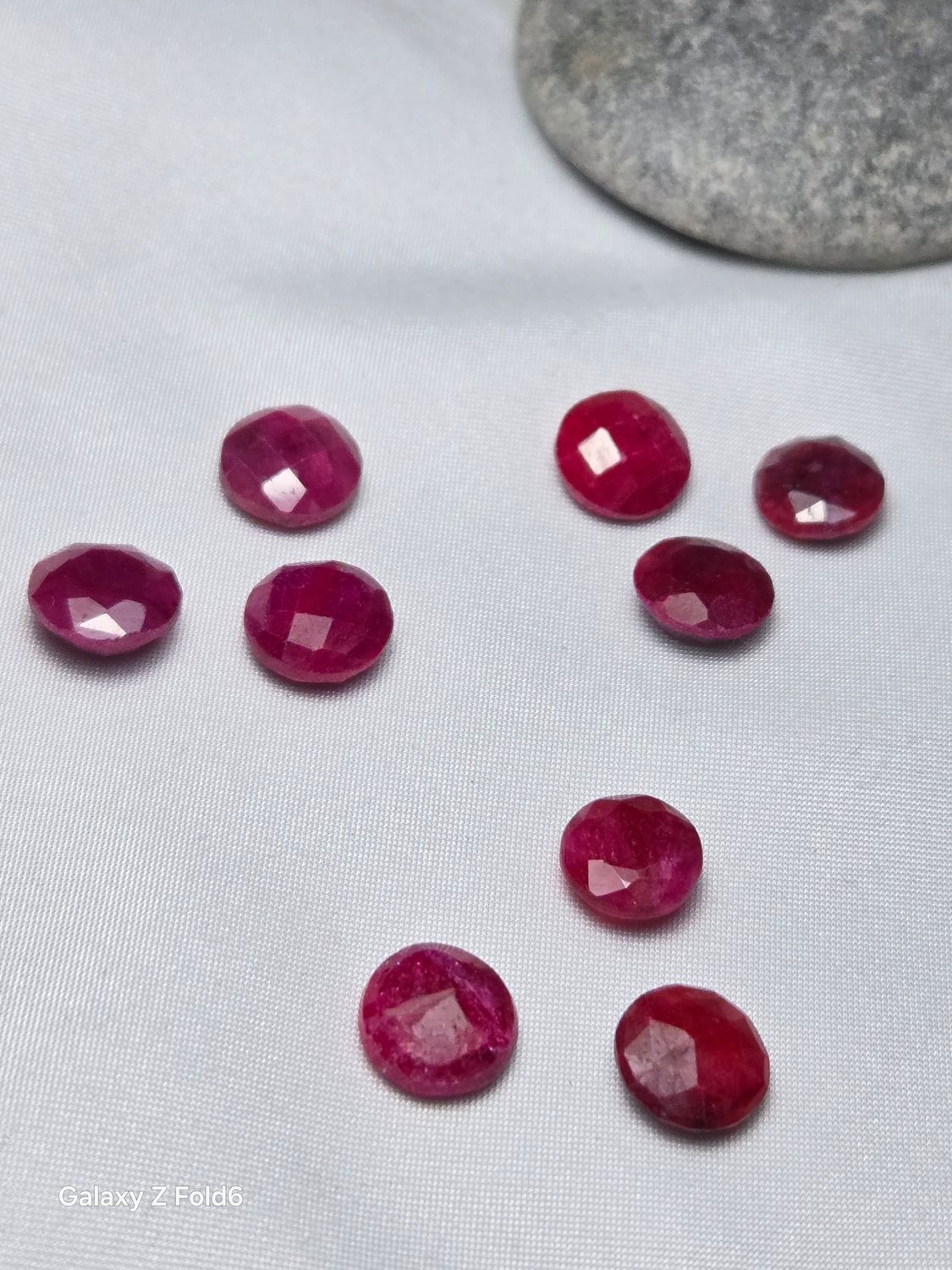 Ruby Round Lot of 3