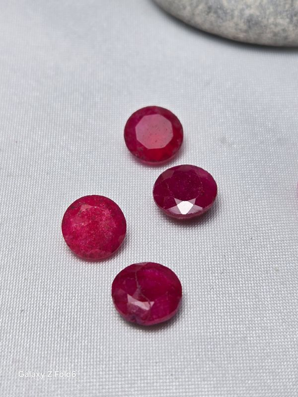 Ruby Round Faceted