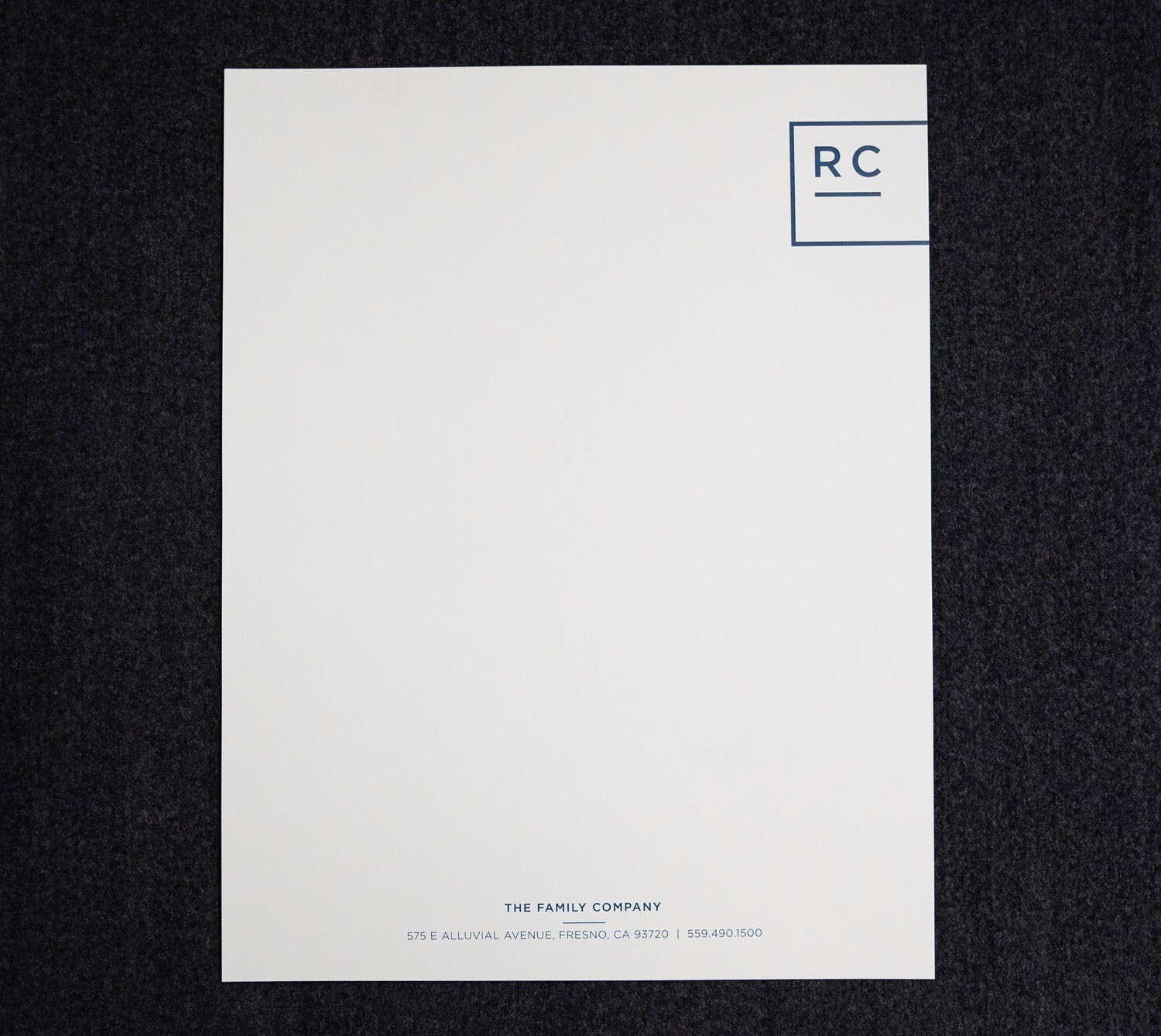 RC Letterhead (White-100 pack)