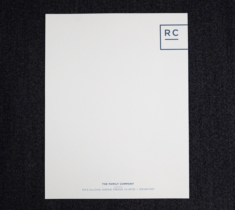 RC Letterhead (White-100 pack)