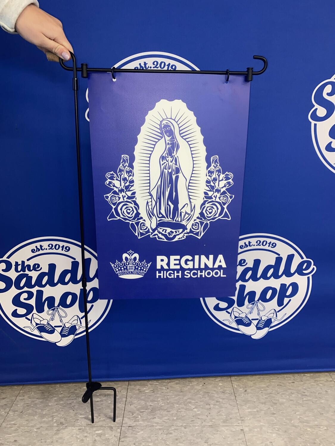 Regina Garden Flags with Hardware