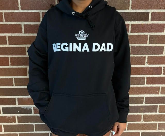 DAD Black Core Fleece Hooded Sweatshirt