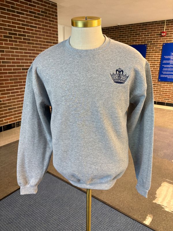 UNIFORM GRAY CREWNECK SWEATSHIRT