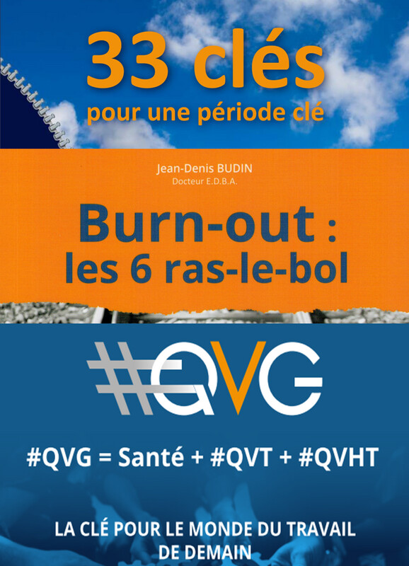 Les 4 livres (QVG, QVG 5 ans après, BurnOut et 33 clés)
