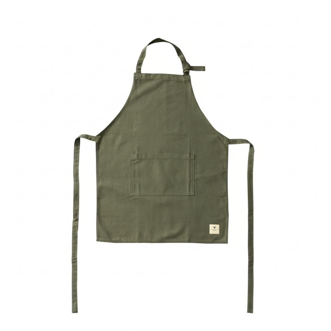 Canvas Cotton Apron Bib Apron - Model C