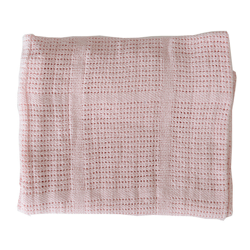 Cellular Blanket - Pink Cellular Blanket - Pink