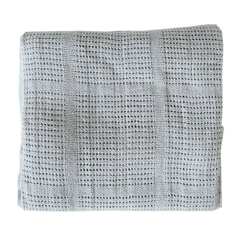 Pram Cellular Blanket - Grey Pram Cellular Blanket - Grey