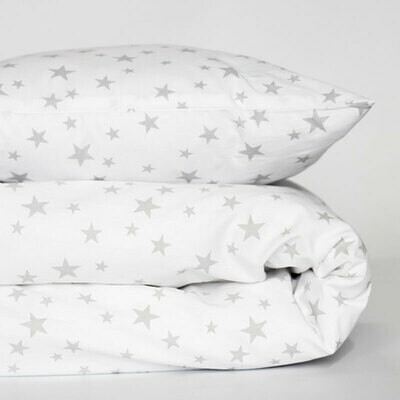 Cot duvet cover set 2 Piece - Star design Cot duvet cover set 2 Piece - Star design