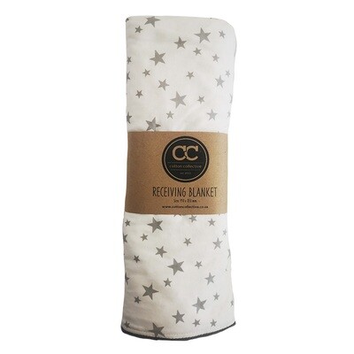 Star baby blanket - minky fleece back Star baby blanket - minky fleece back