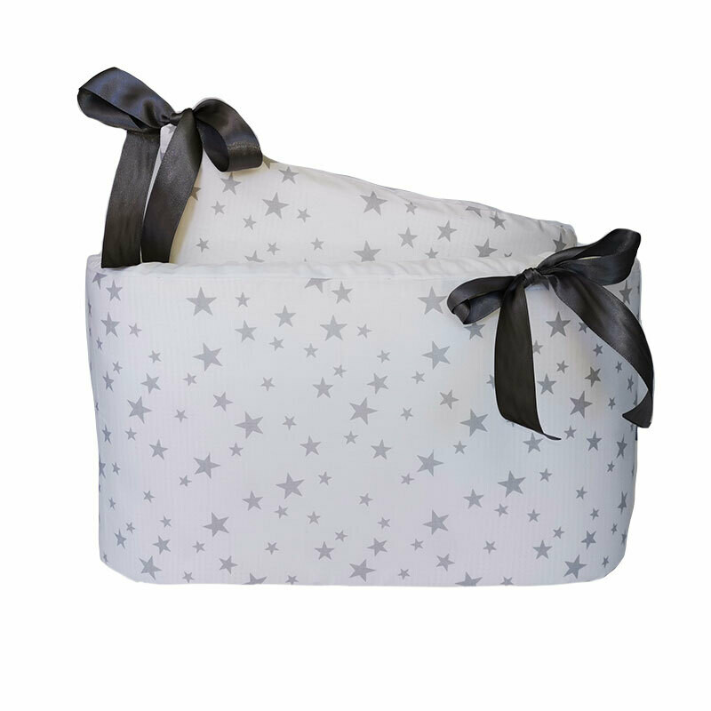 Cot Bumper Cover - Star design Cot Bumper Cover - Star design