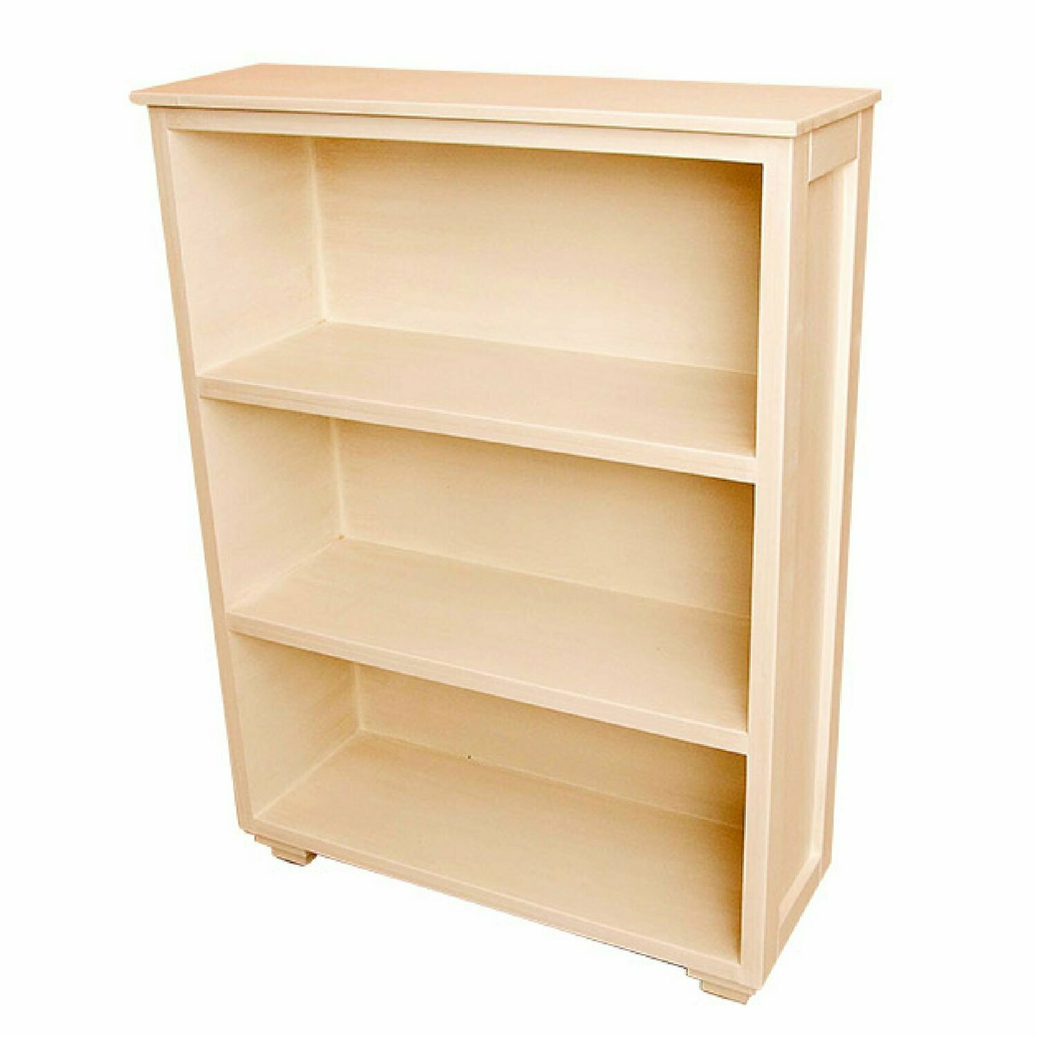 Low Bookshelf with 3 Shelves Low Bookshelf with 3 Shelves