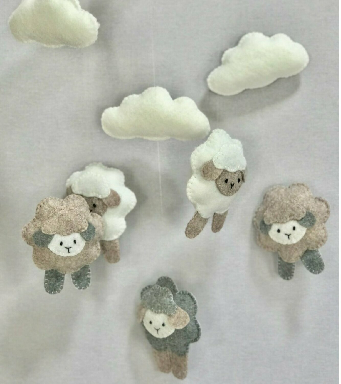 cot mobile sheep