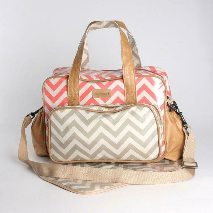 Gracie - Laminated Nappy Bag Gracie - Laminated Nappy Bag