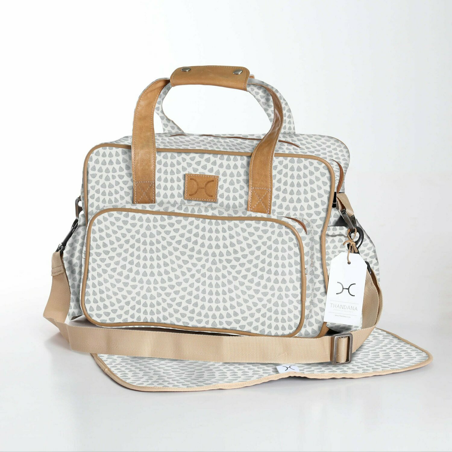 Scale Away Moon Struck - Wax Coated Nappy Bag Scale Away Moon Struck - Wax Coated Nappy Bag