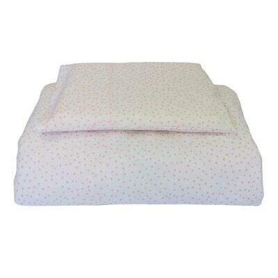 Cot Duvet Cover Set – Confetti Polka Dot - Blush Cot Duvet Cover Set – Confetti Polka Dot - Blush