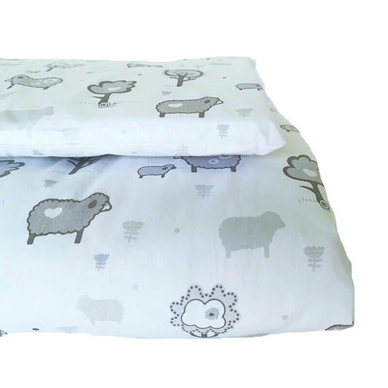 standard cot duvet size
