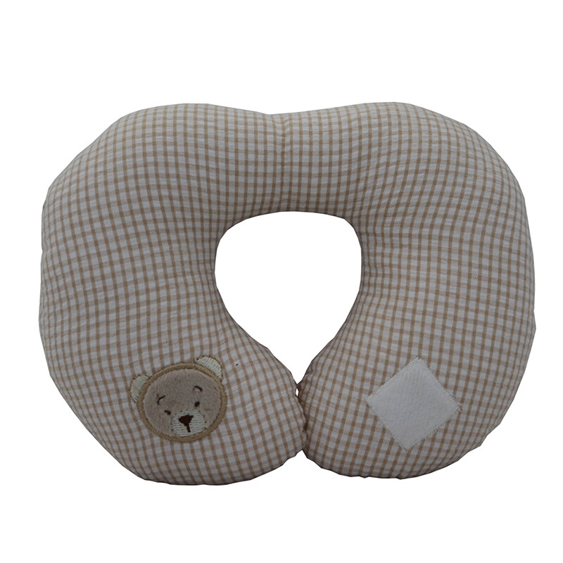 Plush Bear Baby Neck Support - Beige Plush Bear Baby Neck Support - Beige