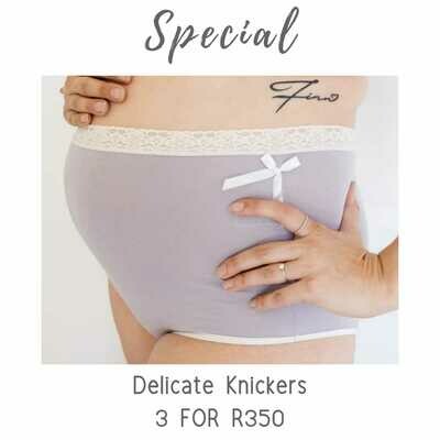 The Delicate Knicker Combo - 3 pairs The Delicate Knicker Combo - 3 pairs