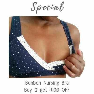 Bon Bon Nursing Bra Combo - 2 pack Bon Bon Nursing Bra Combo - 2 pack