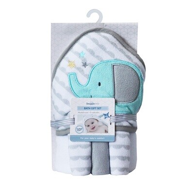 Elephant Changing Mat Set & Bath Towel Combo Elephant Changing Mat Set & Bath Towel Combo