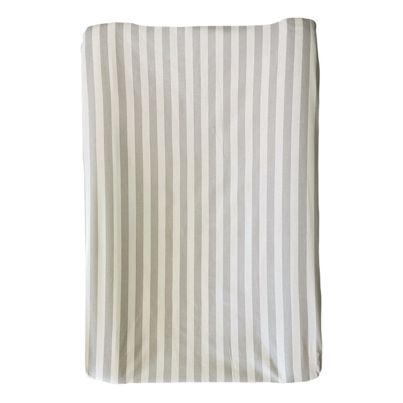Changing Mat Cover – Grey Stripe Changing Mat Cover – Grey Stripe