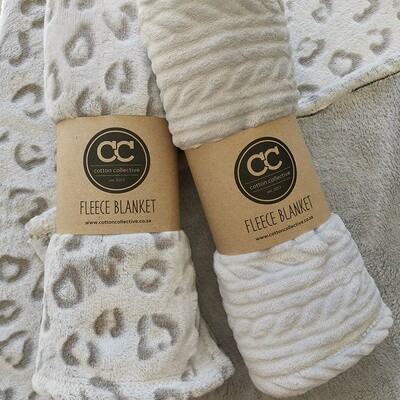 Fleece Baby Blanket - Assorted Combo