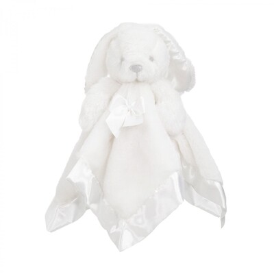 white bunny comforter