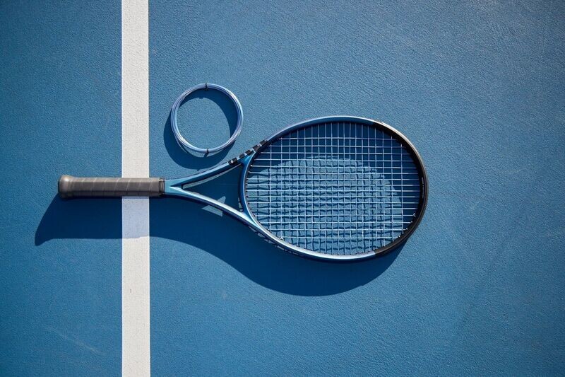 Tennis Bespannung + Saite