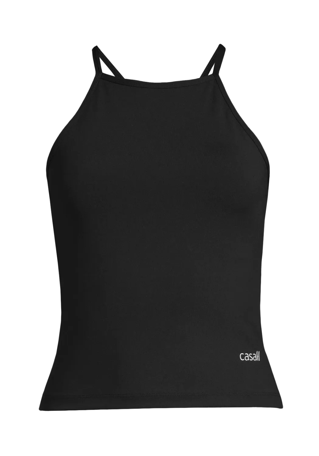 Built-In-Bra Halterneck Tank