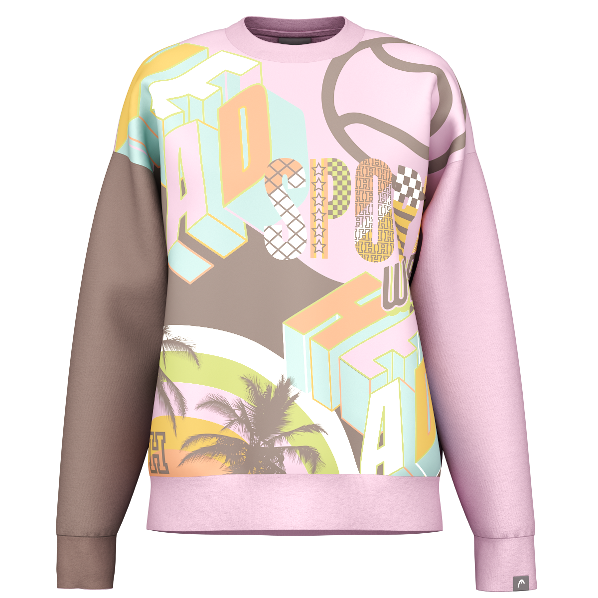 Motion Crewneck Print Unisex